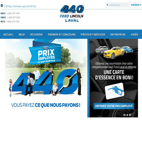 FORD LINCOLN LAVAL 440