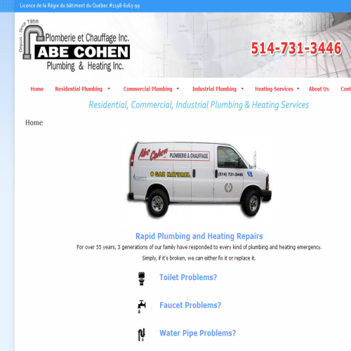 ABE COHEN PLUMBING & HEATING INC