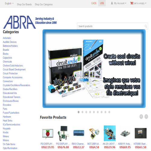 ABRA ELECTRONICS CORP