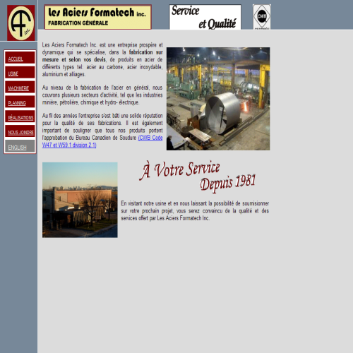 ACIERS FORMATECH ACIERS FORMATECH