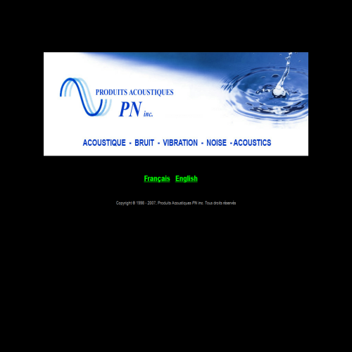 PRODUITS ACOUSTIQUES PN INC