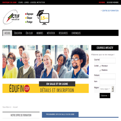 COOP EN ANIMATION & EN FORM