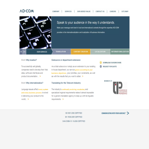 AD COM INTERNATIONAL