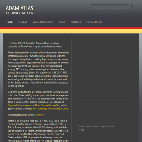 ADAM ATLAS ATTORNEY AT LAW