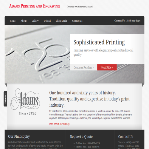 GRAVURES ADAMS INTERNATIONAL (LES)