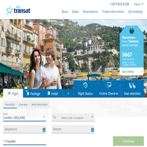 TRANSAT TOURS CANADA INC