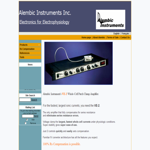 ALEMBIC INSTRUMENTS ALEMBIC INSTRUMENTS