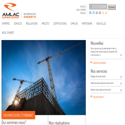 CONSTRUCTION AMLAC INC