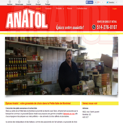 ANATOL SPICES REGD
