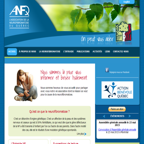ASSOCIATION DE LA NEUROFIBROMATOSE