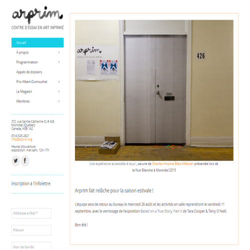 CONSEIL QUEBECOIS DE L'ESTAMPE