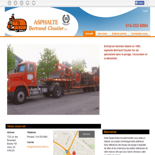 ASPHALTE BERTRAND CLOUTIER INC
