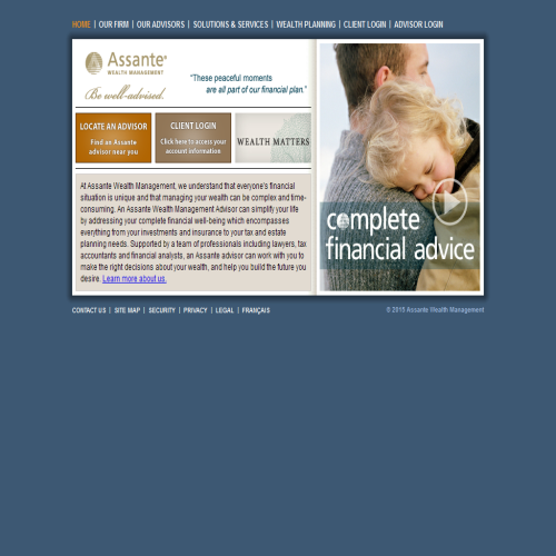 ASSANTE CAPITAL MANAGEMENT LTD ASSANTE CAPITAL MANAGEMENT LTD