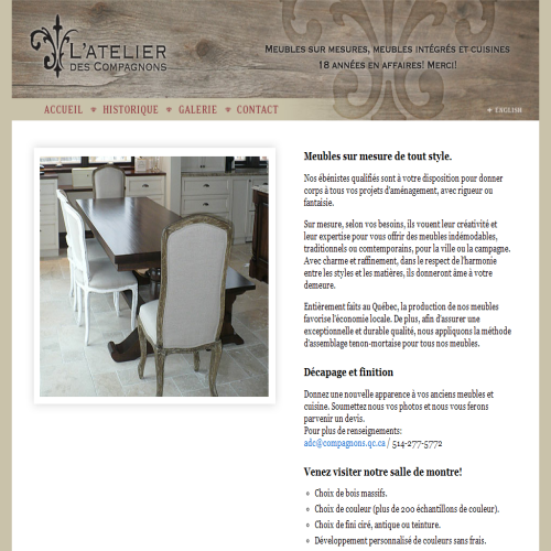 ATELIER DES COMPAGNONS