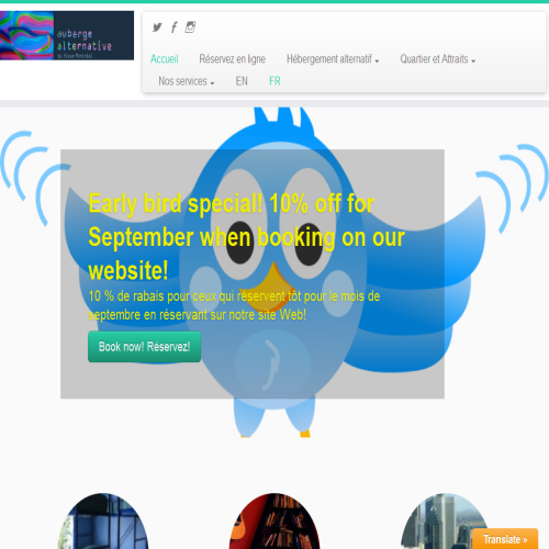 AUBERGE ALTERNATIVE DU VIEUX-MONTREAL