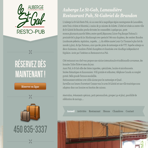 AUBERGE RESTO PUB LE ST GAB