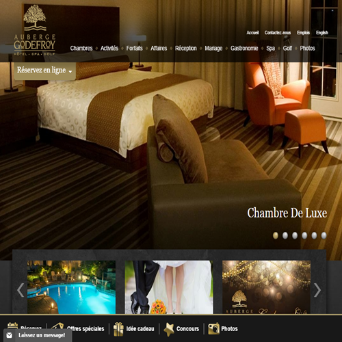 AUBERGE GODEFROY HôTEL-SPA-GOLF