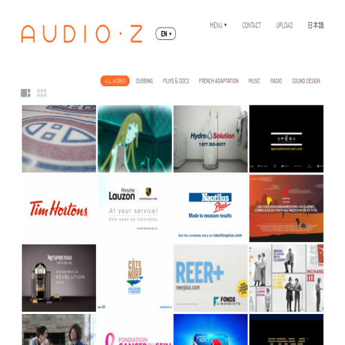 PRODUCTIONS AUDIO Z INC