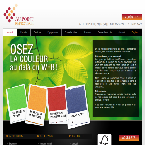 IMPRESSIONS AU POINT INC