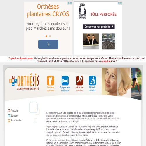 CENTRE D'APPAREILLAGE ORTHO