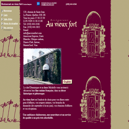 RESTAURANT AU VIEUX FORT