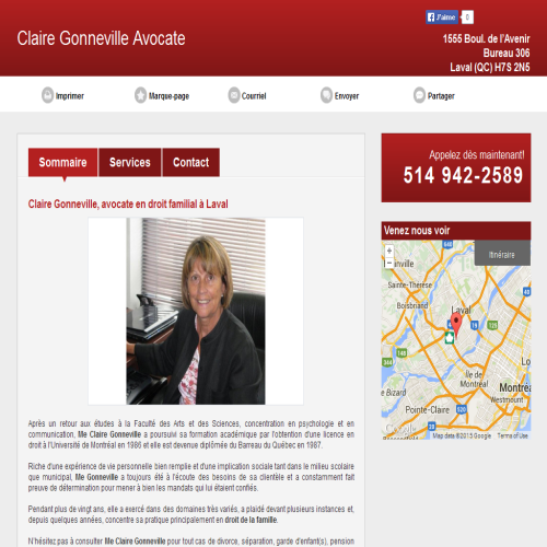 CLAIRE GONNEVILLE AVOCATE