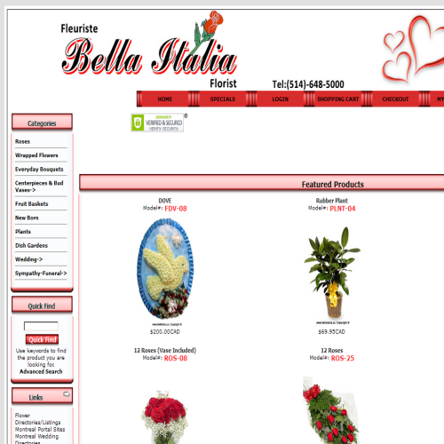 FLEURISTE BELLA ITALIA