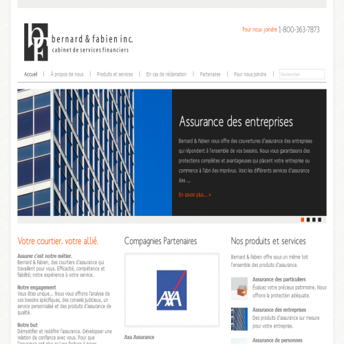 BERNARD & FABIEN INC