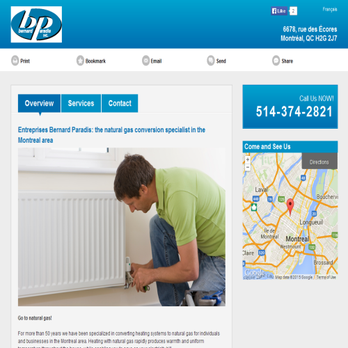 ENTREPRISES B PARADIS INC