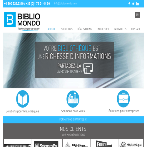 BIBLIOMONDO INC