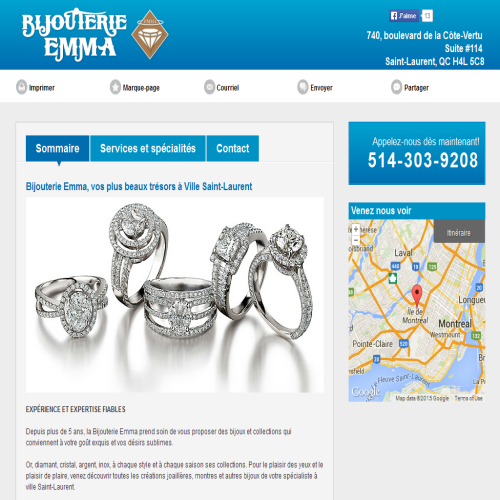 BIJOUTERIE EMMA INC