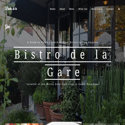 CAFé BISTRO DE LA GARE