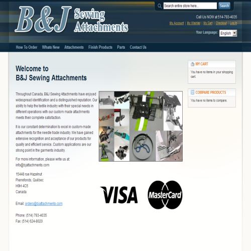 B&J ATTACHEMENTS DE COUTURE B&J ATTACHEMENTS DE COUTURE