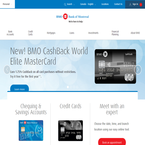 BMO BANK OF MONTREAL