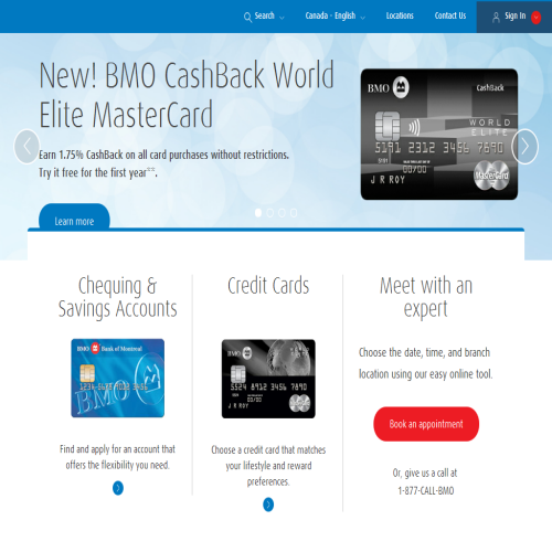 BMO BANK OF MONTREAL