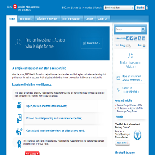 BMO NESBITT BURNS INC