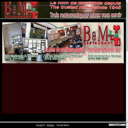 RESTAURANT B&M