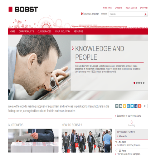 BOBST CANADA INC