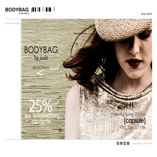 BODYBAG JUDE CLOTHING