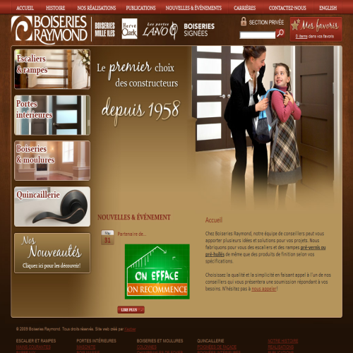 BOISERIES RAYMOND INC