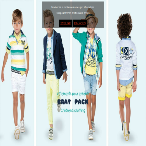BRAT PACK VETEMENTS POUR ENFANTS BRAT PACK VETEMENTS POUR ENFANTS