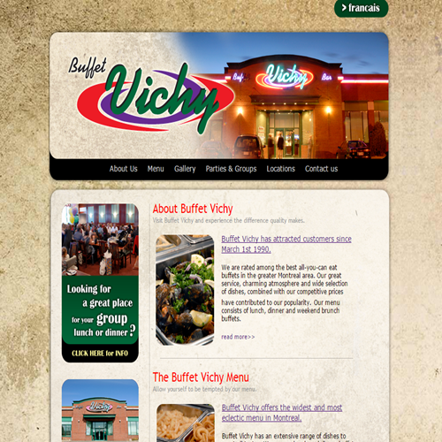 BUFFET VICHY ST HUBERT