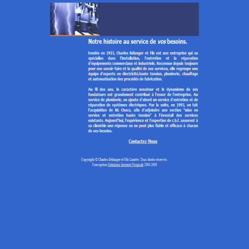 BELANGER CHARLES & FILS LTEE