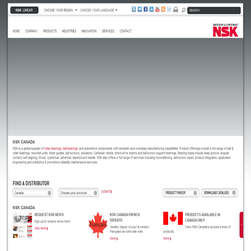 NSK-RHP CANADA INC