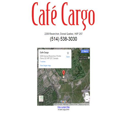 CAFé CARGO