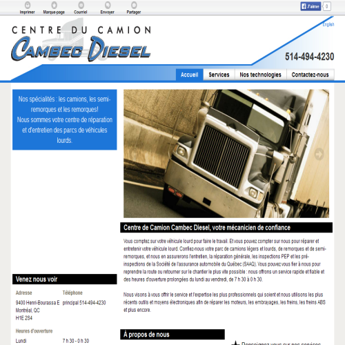 CENTRE DE CAMIONS CAMBEC