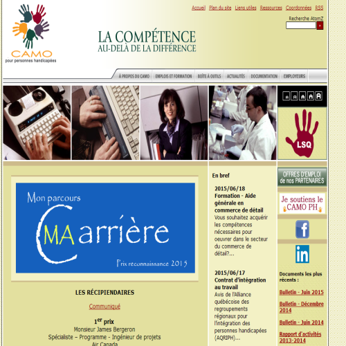 CAMO POUR PERSONNES HANDICAPEE CAMO POUR PERSONNES HANDICAPEE