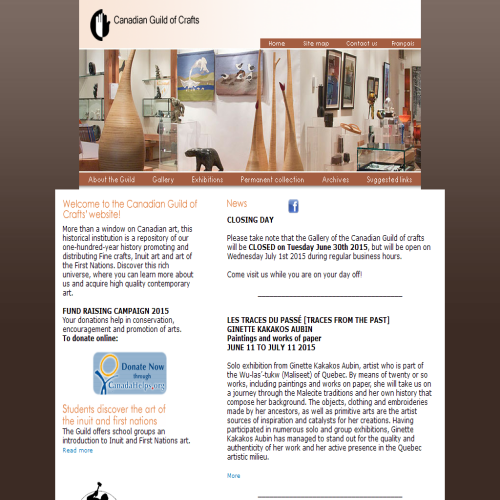 CANADIAN GUILD OF CRAFTS