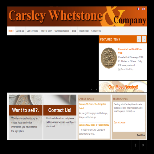 CARSLEY WHETSTONE & COMPAGNIE INC