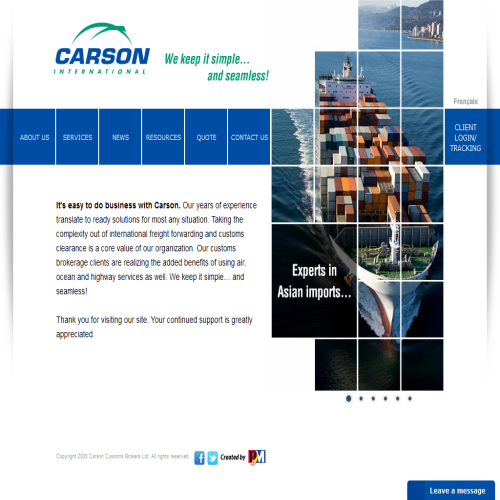 CARSON CUSTOMS BROKERS INC